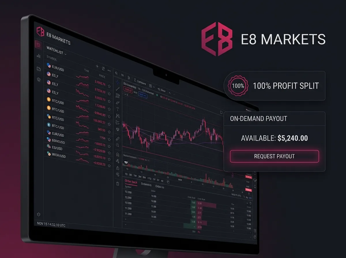 E8 Markets platform