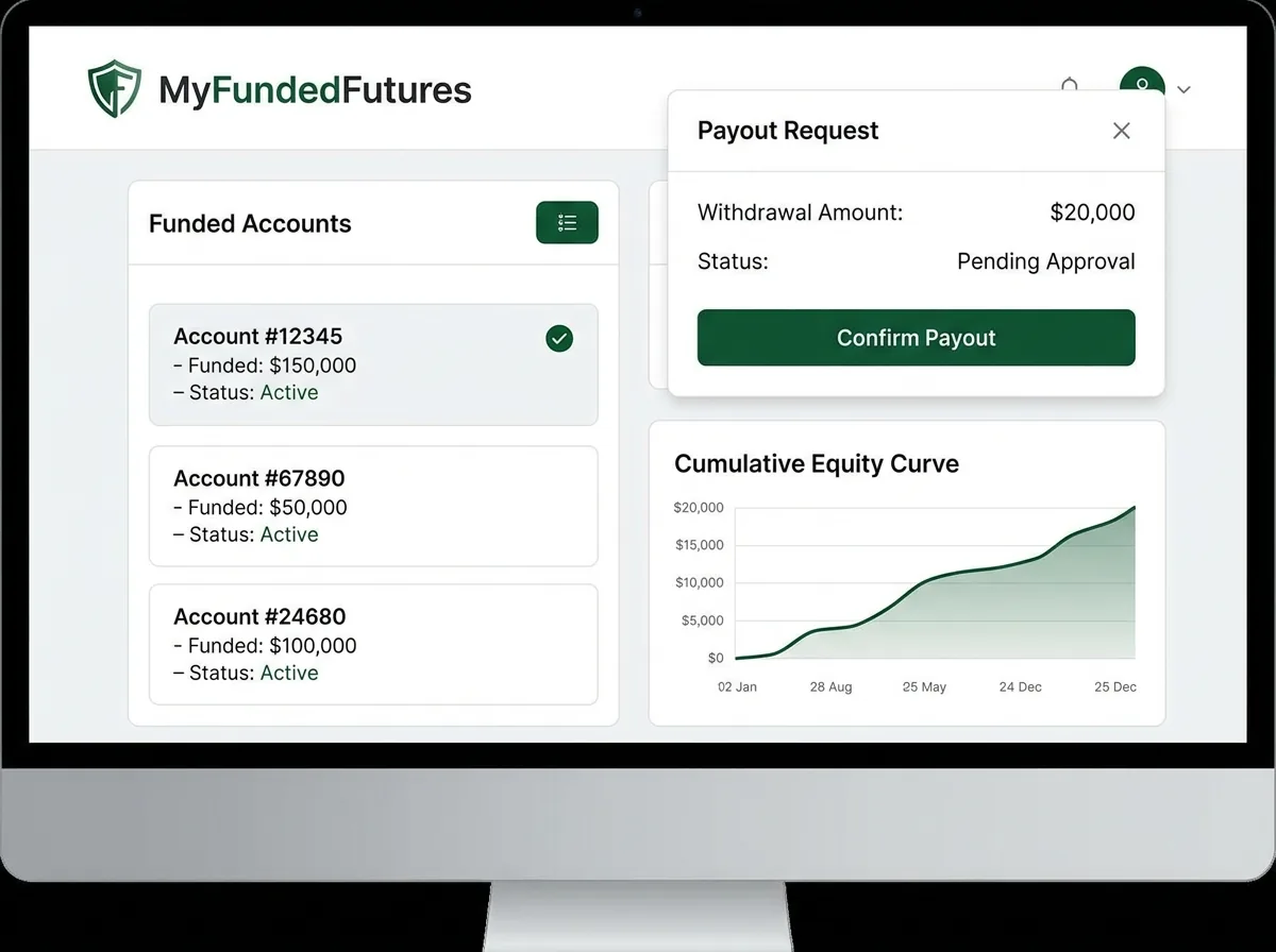 MyFunded Futures platform