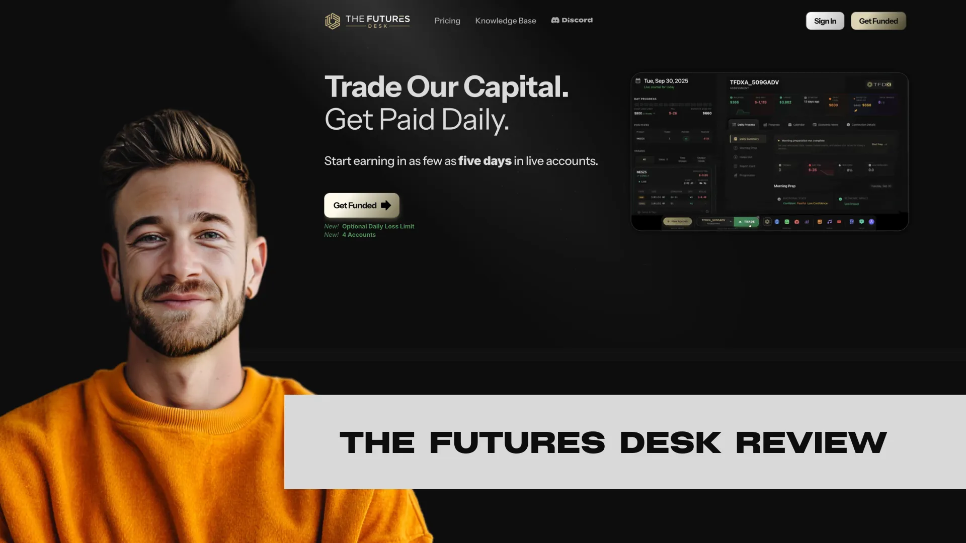 The Futures Desk review